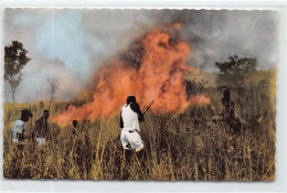 Centrafrique - Feu De Brousse - Ed. Hoa-Qui 3802 - Centraal-Afrikaanse Republiek