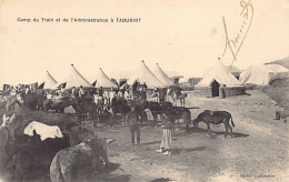 Maroc - TAOURIT - Camp Du Train Et De L'Administration - Ed. Coulombier  - Autres & Non Classés
