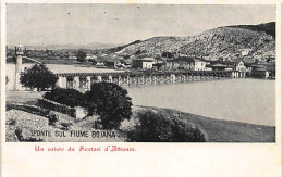 ALBANIA - Shkoder - Bridge On The Bojana River. - Albanië