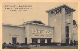 Belgique - Exposition De Bruxelles 1935 - Pavillon Larousse - Exposiciones Universales