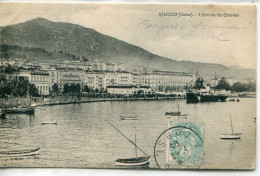 -2A-CORSE- AJACCIO - L' Arrivée  Du  Courrier -Collection J.Moretti,Corte    N°: 365   Carte Precurseur - Ajaccio