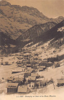 CHAMPÉRY (VS) En Hiver - Les Dents Blanches - Ed. Jullien Frères J.J. 8887 - Champéry