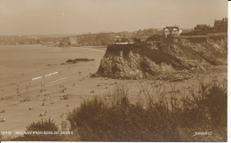 PC34780 Newquay From Bowling Green. Judges Ltd. No 19415. RP - World