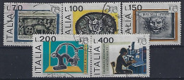 Italy 1976  "ITALIA `76"  (o) Mi.1541-1545 - 1971-80: Usati