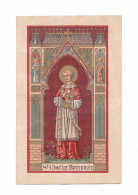 Saint Charles Borromée, éd. Sté Saint-Augustin - Devotieprenten