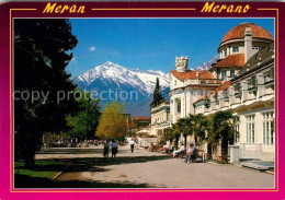 72875661 Meran Merano Kurhaus Mit Zielspitze Texelgruppe Merano - Otros & Sin Clasificación