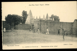 Cote D'Ivoire Habitation D'un Chef Kanté Jean Rose - Elfenbeinküste