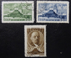 Sowjetunion Mi 1085-1087 , Todestag Von W. Lenin , Gestempelt - Used Stamps