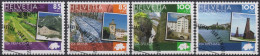 2009 Schweiz Pro Patria, Kulturwege Der Schweiz, ⵙ Zum:CH B304-B307, Mi:CH 2108-2111, Yt:CH 2027-2030 - Gebraucht