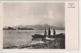 Chiemsee Mit Fraueninsel - Chiemgauer Alpen