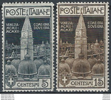 1912 Italia San Marco 2v. MNH Sassone N. 97/98 - Andere & Zonder Classificatie