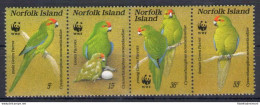 1987 Norfolk, Yvert 413/16 - Pappagallo - MNH** - Other & Unclassified
