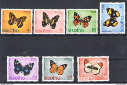 1973 Lesotho, Yvert N. 242/48 - Farfalle - MNH** - Schmetterlinge