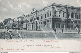 Az280 Cartolina Caltanisetta Citta' Palazzo Provinciale 1904 - Caltanissetta