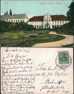 Postcard Oliva-Danzig Oliva Gdańsk/Gduńsk Schloß 1914  Gel. D.- Neufahrwasser - Danzig