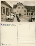 Binzen (Lk Lörrach) Weinstube Z. Mühle Rückseite Terrasse 1932 - Sonstige & Ohne Zuordnung