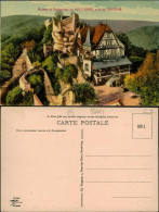 CPA Zabern Saverne Ruines Et Restaurant Du HAUT-BARR 1915 - Saverne