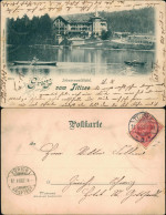 Ansichtskarte Titisee-Neustadt Schwarzwaldhotel 1902  Gel. Titisee Nach Zürich - Titisee-Neustadt