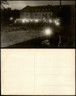 Foto Bad Pyrmont Kurhaus Mit Illumination Des Parks 1940 Privatfoto - Bad Pyrmont