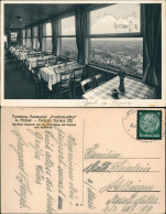 Durlach Karlsruhe Turmberg Restaurant Friedrichshöh 1937  Gel. Bahnpoststempel - Karlsruhe