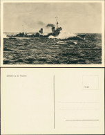 Schiffe/Schifffahrt - Kriegsschiffe (Marine) Zerstörer In Der Nordsee 1940 - Warships