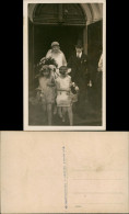 Ansichtskarte  Hochzeit - Braut Bräutigam Und Blumenkinder 1930 - Marriages