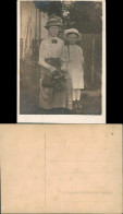 Menschen / Soziales Leben - Frau Mit Kind In Feiner Kleidung 1922 Privatfoto - Personen