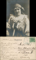 Ansichtskarte  Trachten Typen Tschechien Frau In Tracht 1912 - Kostums