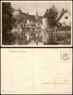 Ansichtskarte Vaihingen An Der Enz Partie Am Fluß 1928 - Other & Unclassified