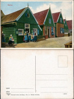 Postkaart Marken-Waterland Insel Marken Stadtpartie 1916 - Marken