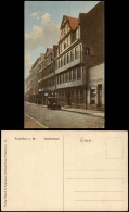 Ansichtskarte Frankfurt Am Main Goethehaus, Antiquitätenhandlung - Auto 1914 - Frankfurt A. Main