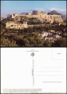 Postcard Athen Αθήνα Akropolis (Fernansicht) Stadt-Panorama 1990 - Greece