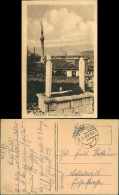 Postcard Skopje Скопје Üsküp Türkischer Friedhof WK1 1917  Gel. Feldpoststempel - North Macedonia