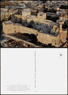 Jerusalem רושלים  BIRD'S EYE VIEW FOREGROUND THE CITADEL AND JAFFA GATE 1980 - Israel