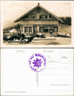 Ansichtskarte Bregenz Pfänderspitz Hütte, Kiosk Terasse Mit Gästen 1930 - Autres & Non Classés