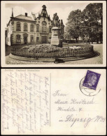 Postcard Zwittau Svitavy Denkmal Mutterliebe 1941 - Tchéquie