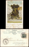 Ansichtskarte Mannheim Monumentalbrunnen - Künstlerkarte 1902 - Mannheim