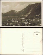 Ansichtskarte Scharnitz Tirol Panorama-Ansicht Mit Ahrnspitzen 1930 - Otros & Sin Clasificación