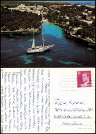 Postales CALA D' OR Luftbild Luftaufnahme Segelboot Mallorca 1978 - Altri & Non Classificati