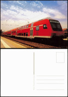 Ansichtskarte  Eisenbahn & Lokomotiven: Motiv: Doppelstockwagen 1990 - Trenes