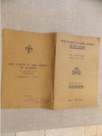 SCOUTISME Boy Scouts Et Girl Guides De BELGIQUE  BRANCHE  GUIDES - Other & Unclassified