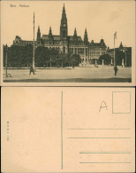 Ansichtskarte Wien Wiener Rathaus (Town Hall Building) 1910 - Autres & Non Classés