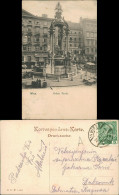 Ansichtskarte Wien Hoher Markt, Stadtansicht Mit Denkmal & Geschäften 1911 - Altri & Non Classificati