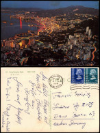 Postcard Hongkong By Night 1976  Gel. Stempel Kowloon - Cina (Hong Kong)