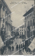 Bf19 Cartolina Padova Via 8 Febbraio Quadrivio Del Gallo Via Roma 1924 - Padova (Padua)