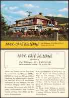 Schwalefeld-Willingen (Upland) Reklame-Karte PARK-CAFÉ BELLEVUE 1970 - Sonstige & Ohne Zuordnung