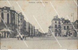 Cf19 Cartolina Valencia Calle Mayor Grao Spain Spagna Espana - Altri & Non Classificati