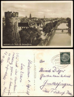 Ansichtskarte Heilbronn Partie Mit Bollwerkturm. 1937  Gel. Bahnpoststempel - Heilbronn