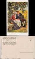 Ansichtskarte  Künstler-AK Wolfgang V. Goethe Hermann Und Dorothea 1910 - Malerei & Gemälde