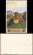 Künstlerkarte E. Kutzer: Friedrich Schiller Ritter Toggenburg 1910 - Peintures & Tableaux